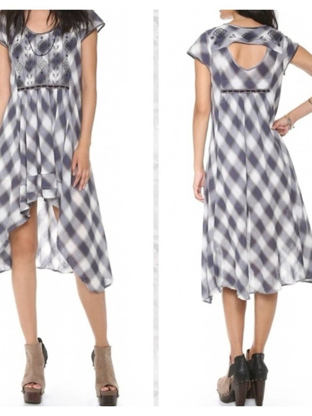 Dress Free People- Rad for Plaid - Picture 2 of 5